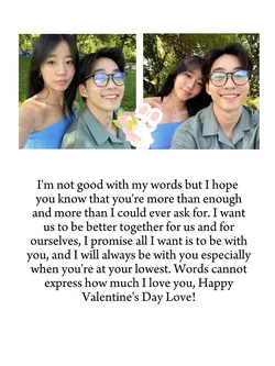 Valentine's message