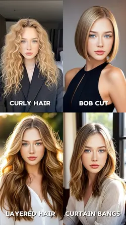 Different Hairstyle
