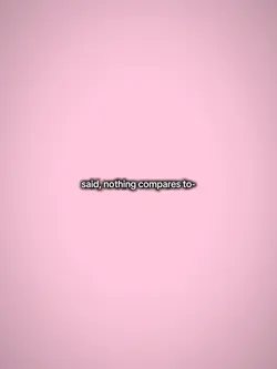 nothing compares to
