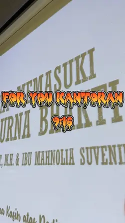 FOR YOU WORK