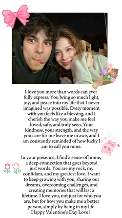 Valentine's message
