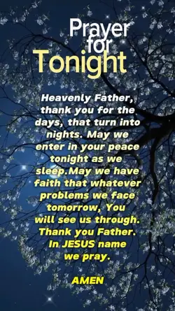 Bedtime Prayer
