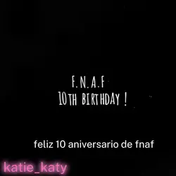 aniversario de fnaf 