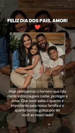 Dia dos Pais Amor