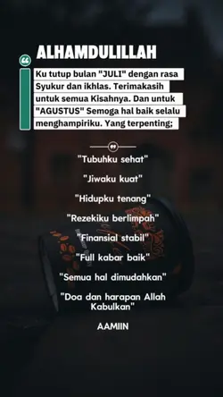 Juli Alhamdulillah