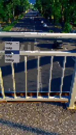 144p 240p 720p 1080p