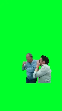 Men are laughing