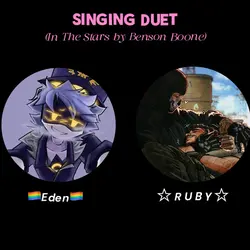 Singing duet!