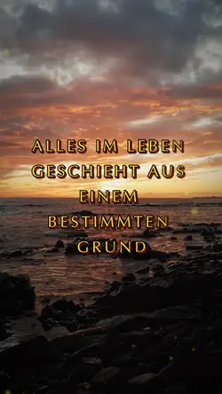 Einen Grund ….