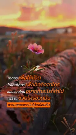 เกิดมาเพื่อใช้ชีวิต
