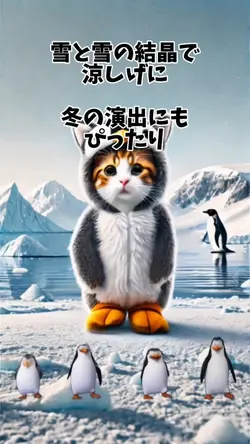 ぺんぎんにゃんこ
