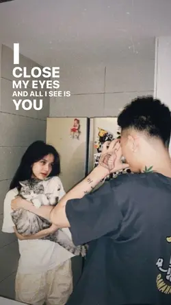 i close my eyes an