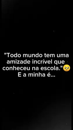 Amizade da escola