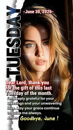 Tuesday june, 30