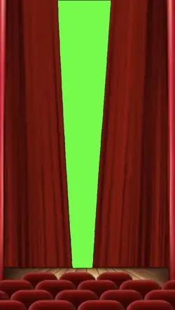 Curtains opening