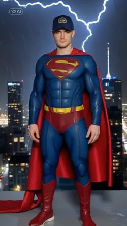 grown as superman