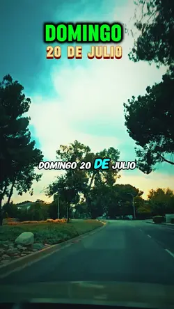 Domingo 20 de Julio 