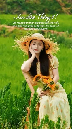Xin chào Tháng 8