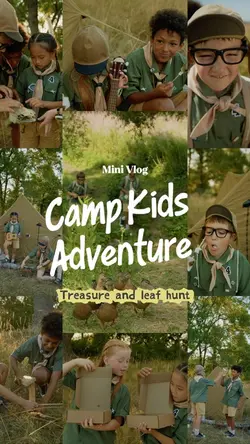 Camp kids adventure