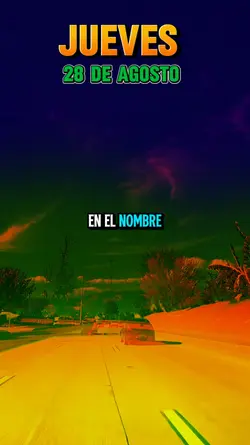 Jueves 28 de Agosto 