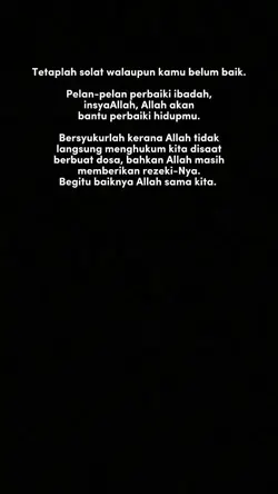 Tetaplah Sholat
