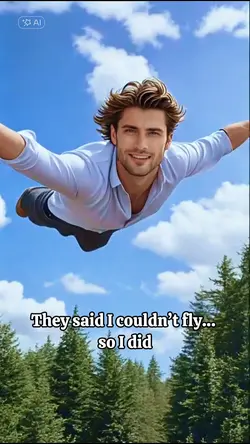 I can fly