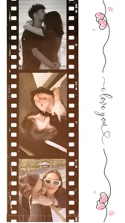 couple film strip