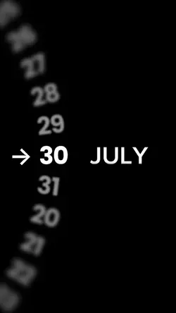 BIRTHDAY 30 JULY