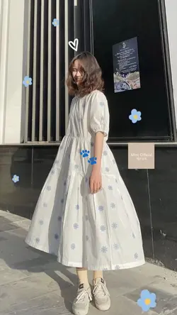 white dress