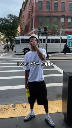 I WAS 70 % HAPPY