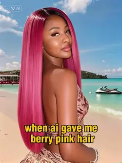 Berry Pink Hair