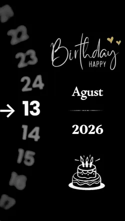 bday 13 agus