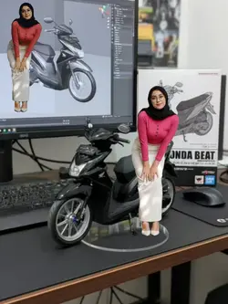 Miniatur 3D Viral 