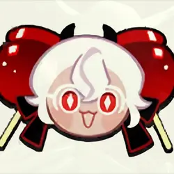 Candy apple cookie