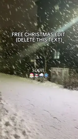 FREE CHRISTMAS EDIT