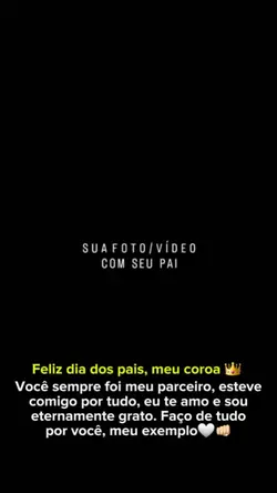 feliz dia dos pais