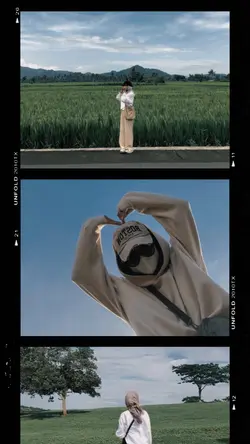 frame foto berjalan