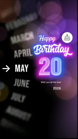 MAY 20th BIRTHDAYS