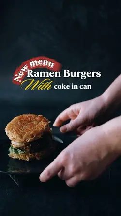 Ramen burgers