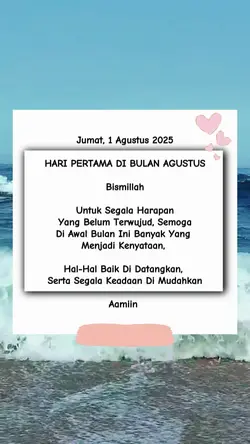 Bismillah agustus