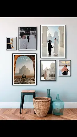 Photo wall collage
