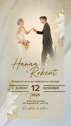 Wedding invitation 
