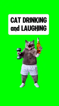 CAT DRINKING