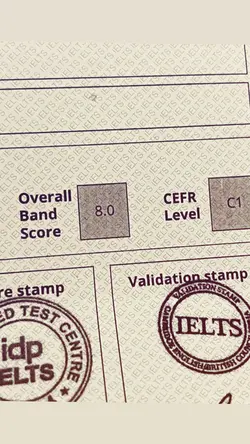 Flex điểm IELTS