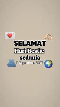 hari Bestie sedunia 