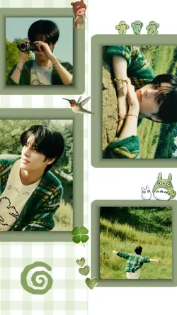 green frame