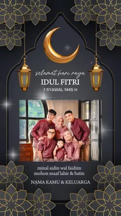 UCAPAN IDUL FITRI