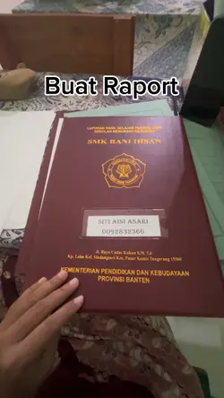 Raport siswa