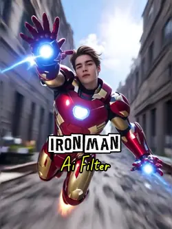 AI FILTER IRON MAN