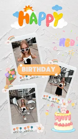 Happy birthday cute